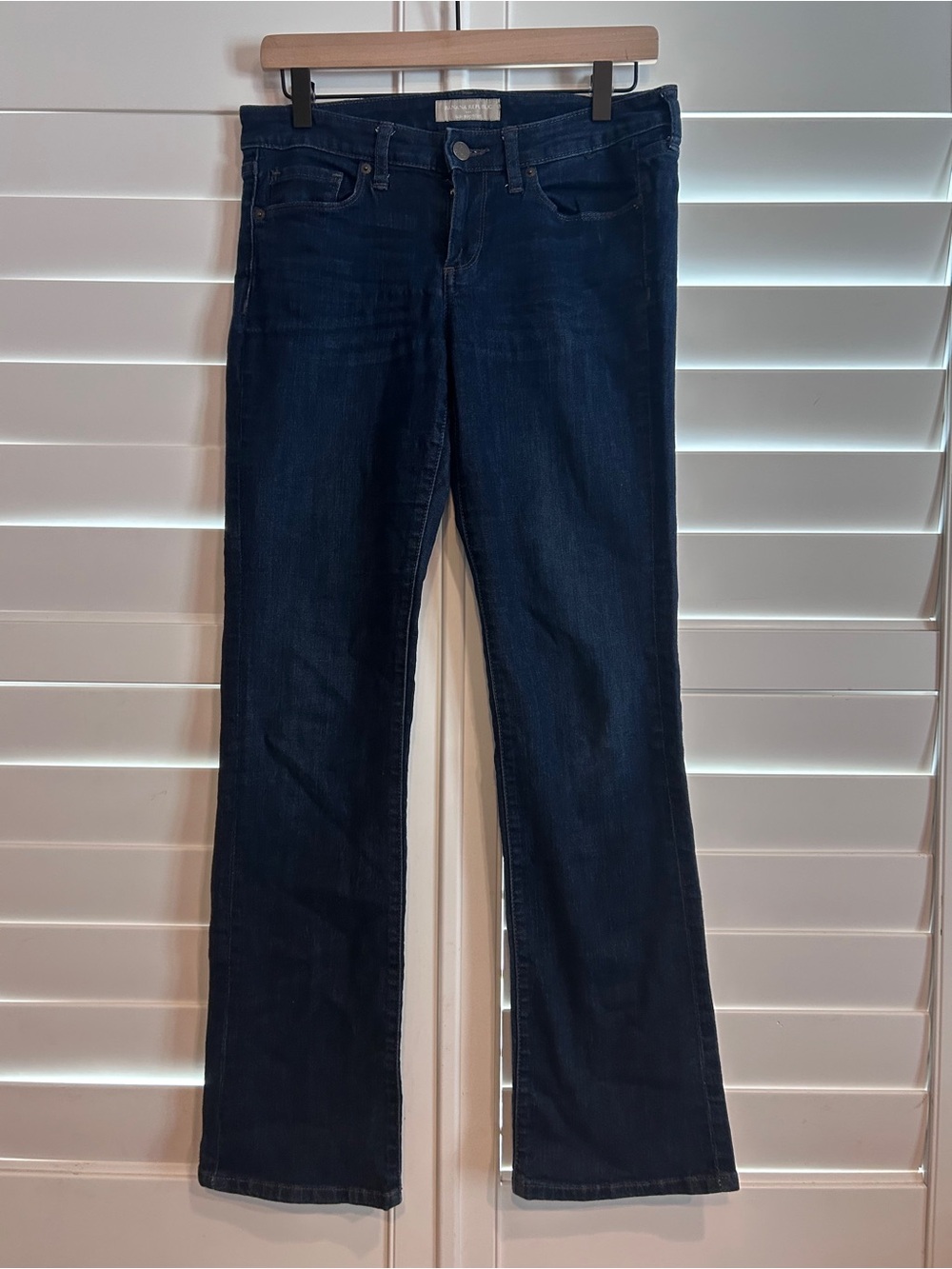 Banana Republic Slim Bootcut Jean Dark Blue Size 28